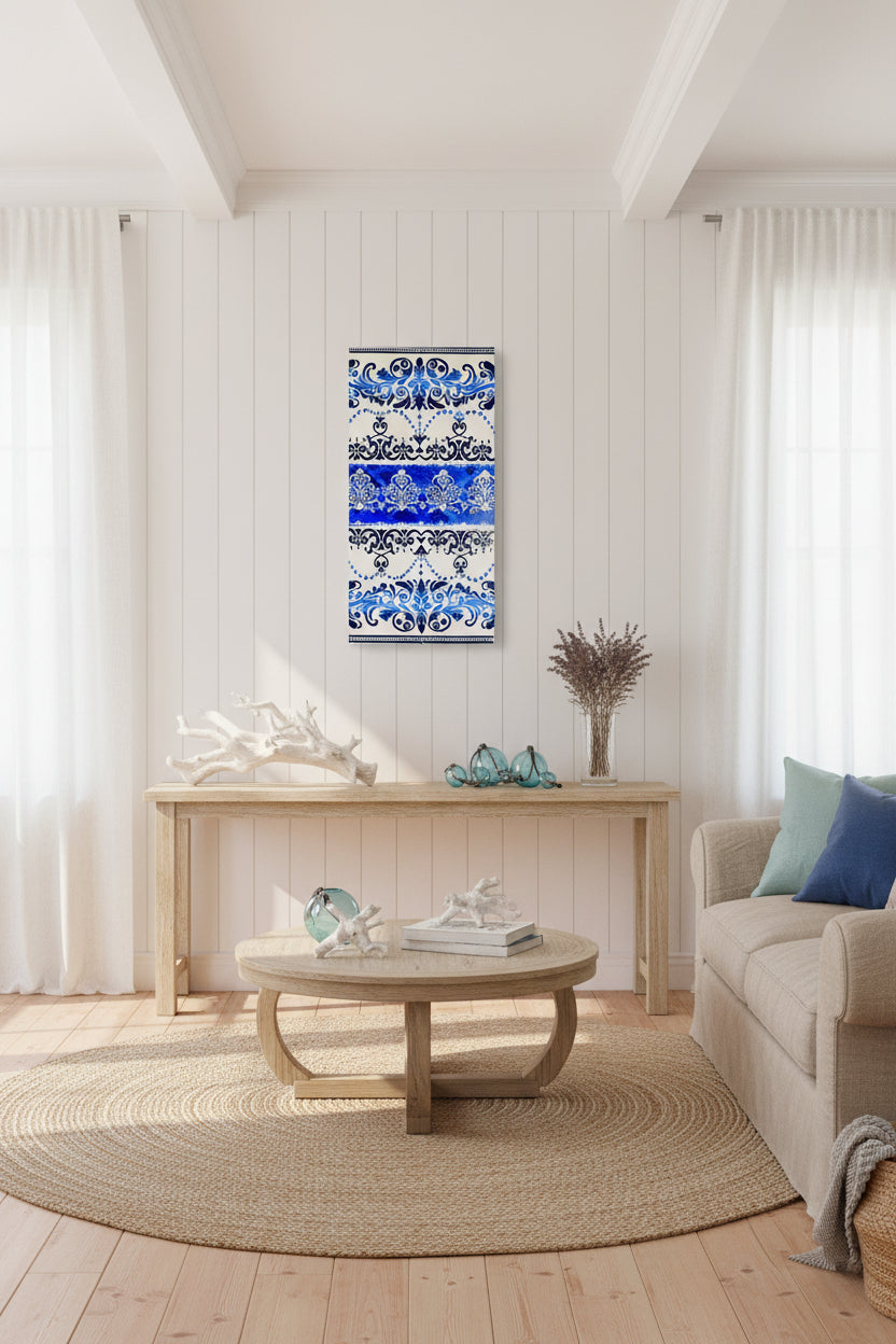 Sea Silk - Original Wall Art on Gally Wrapped Canvas