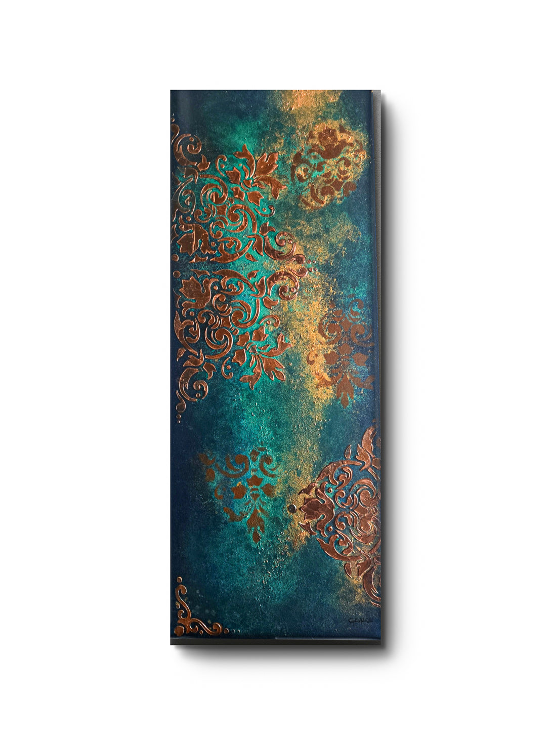 Emerald Night - Original Art on Gallery Wrapped Canvas