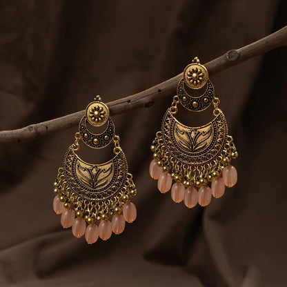 Bohemian Mosaic Drop Earrings