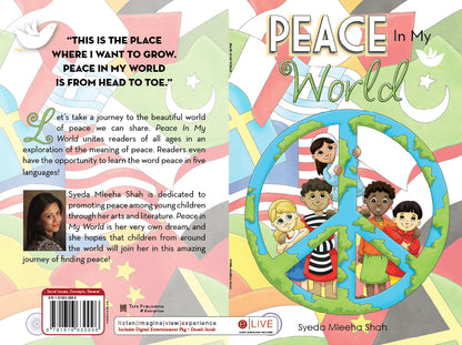 PEACE IN MY WORLD - CHILDREN'S BOOK HARDCOVER - JAG Universal Collection 
